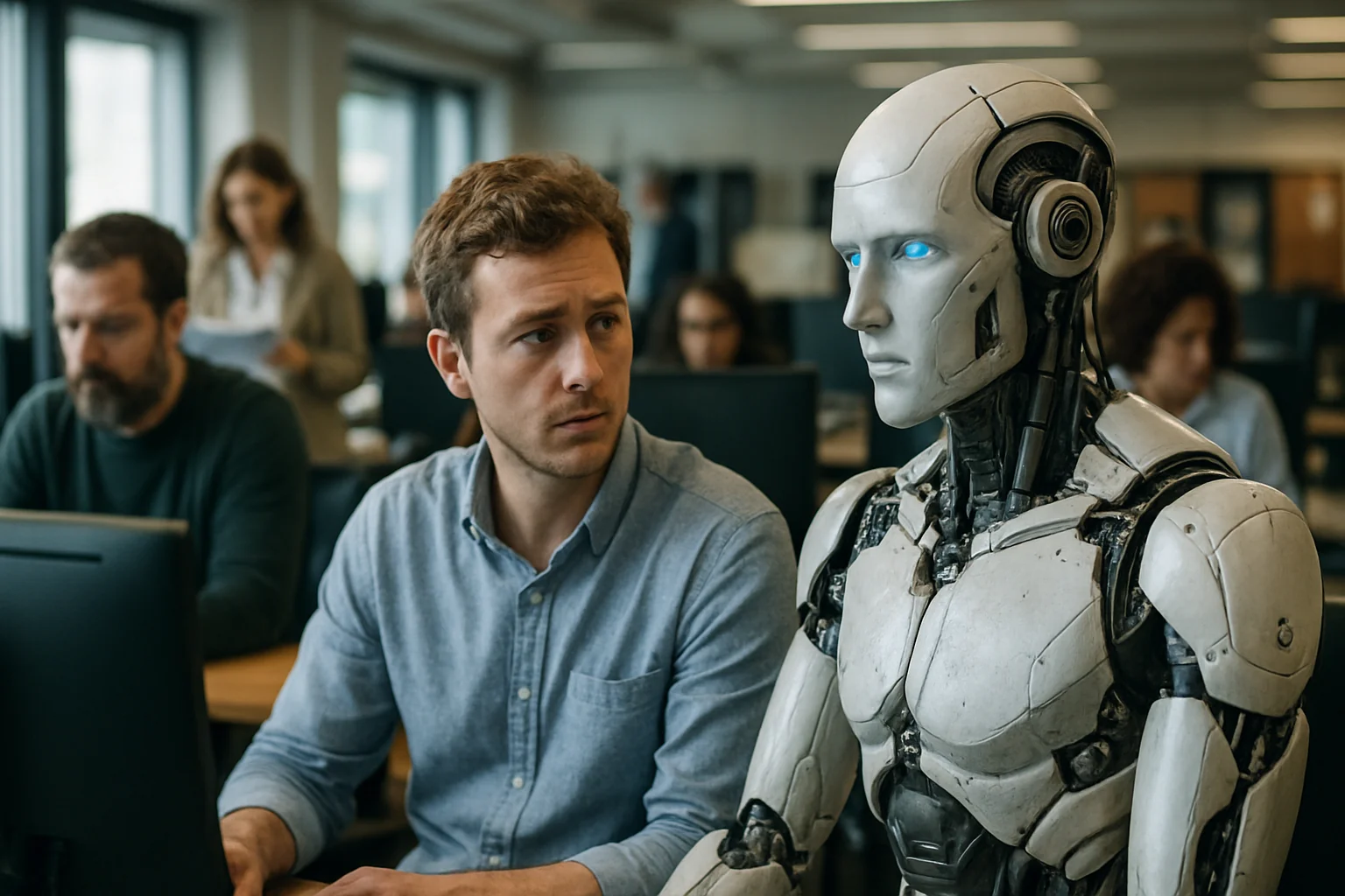 Inteligența artificială și piața muncii